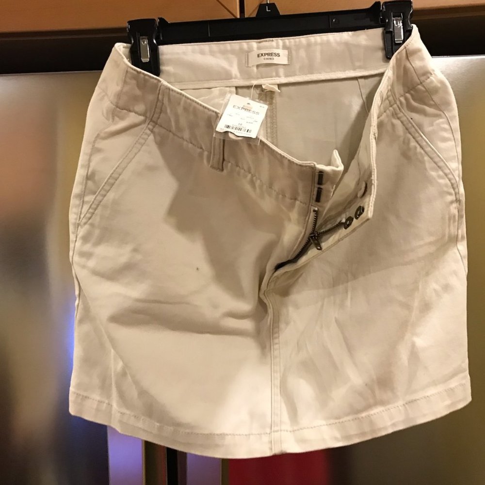 Express Chino Skirt